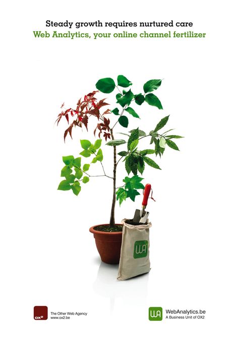 Web Analytics Fertilizer illustration