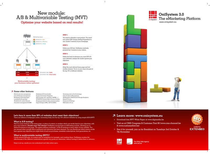 OniSystem A/B testing white paper