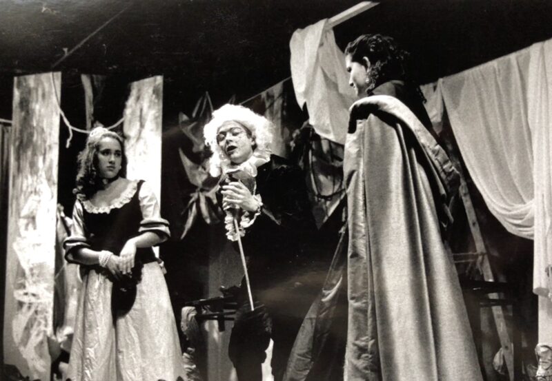 René directing L'Avare by Molière, age 16